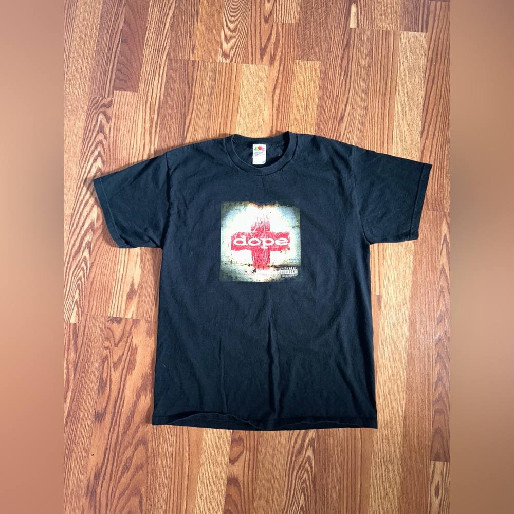 Dope group therapy band tee